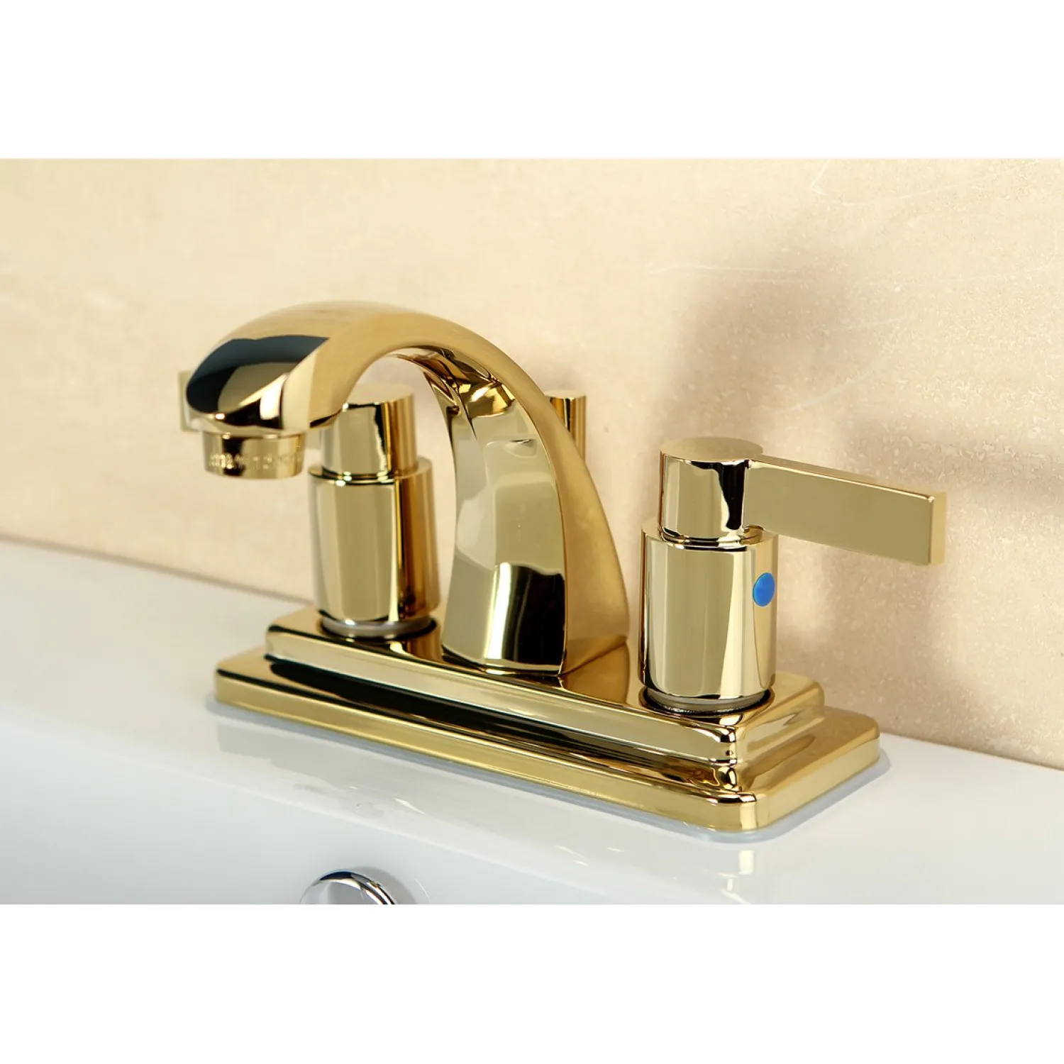 New NuvoFusion 4-Inch Centerset 2-Handle Bathroom Faucet 4" Center Set