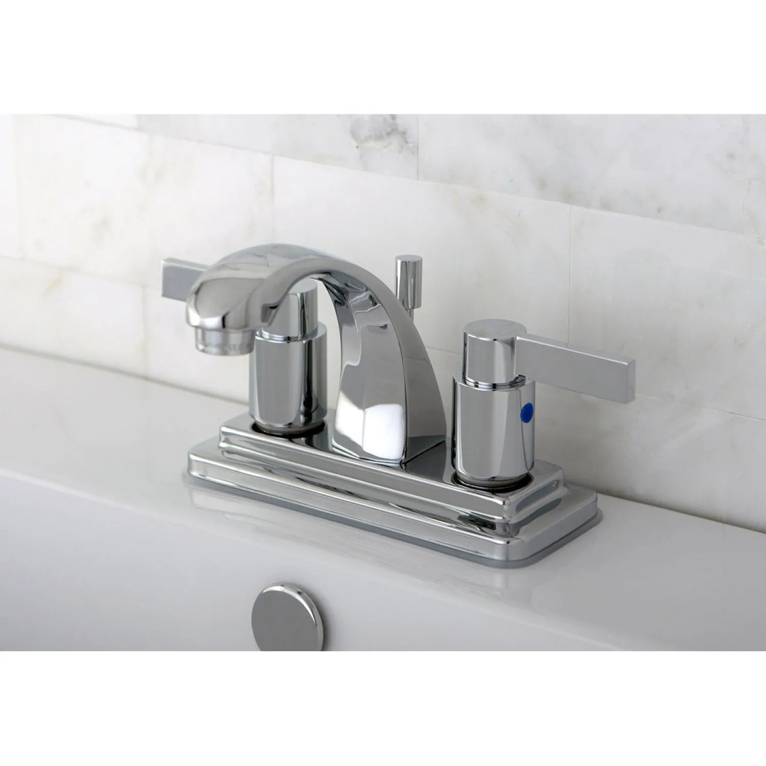New NuvoFusion 4-Inch Centerset 2-Handle Bathroom Faucet 4" Center Set