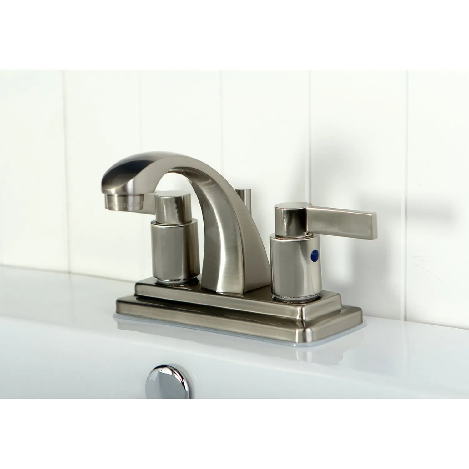 New NuvoFusion 4-Inch Centerset 2-Handle Bathroom Faucet 4" Center Set