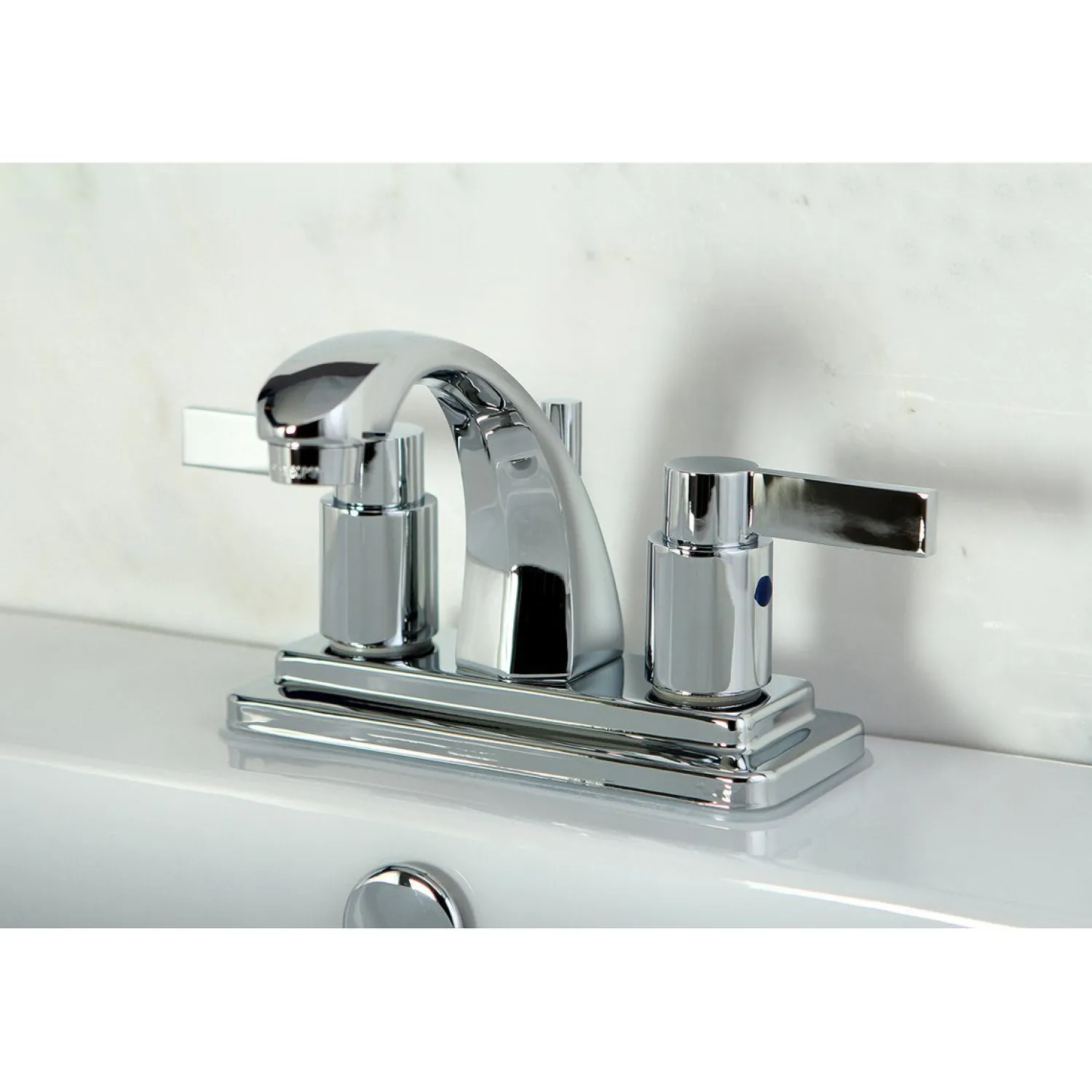 New NuvoFusion 4-Inch Centerset 2-Handle Bathroom Faucet 4" Center Set