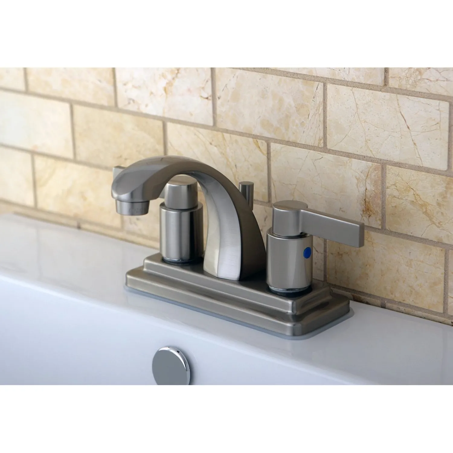 New NuvoFusion 4-Inch Centerset 2-Handle Bathroom Faucet 4" Center Set