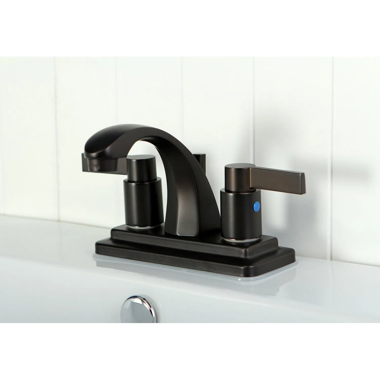 New NuvoFusion 4-Inch Centerset 2-Handle Bathroom Faucet 4" Center Set