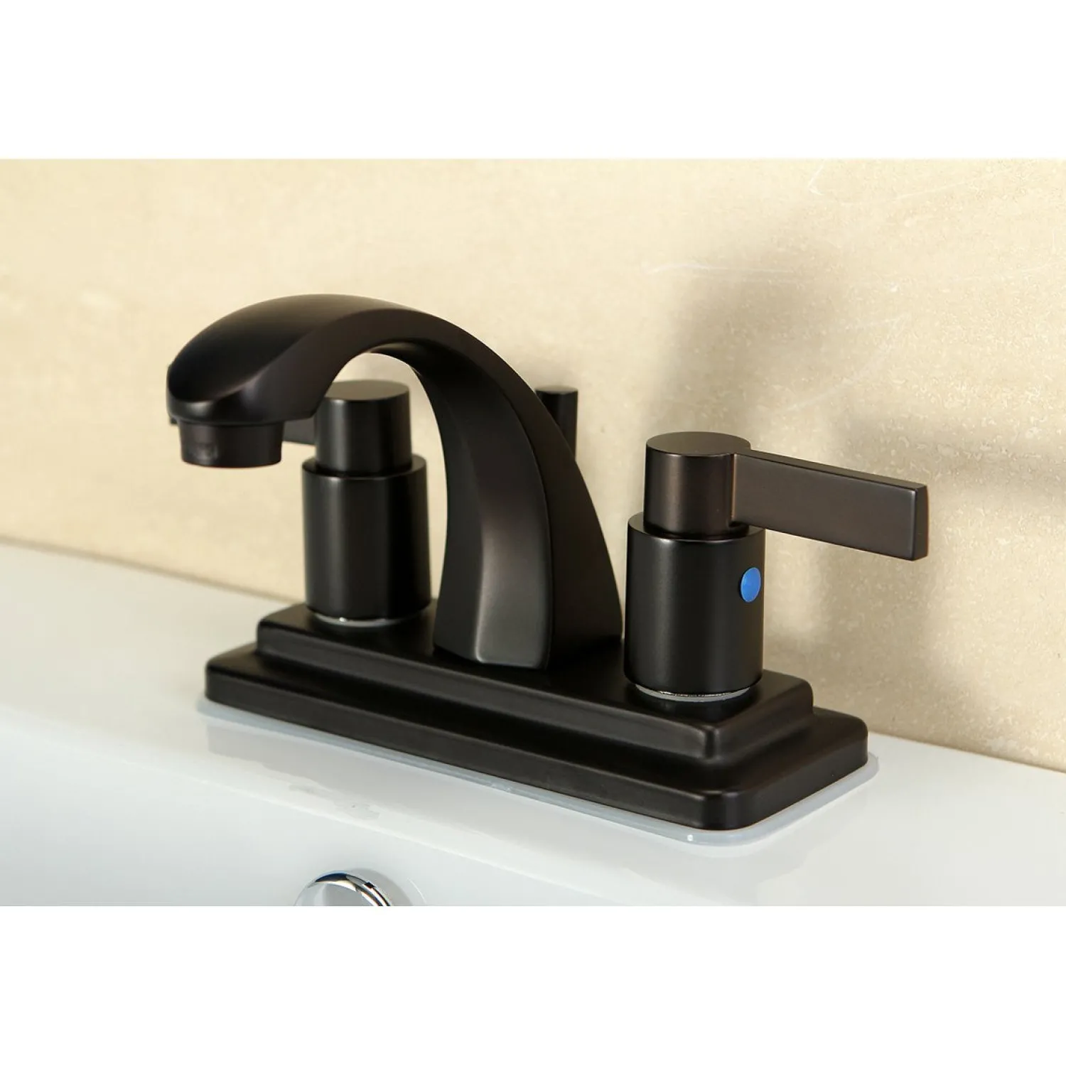 New NuvoFusion 4-Inch Centerset 2-Handle Bathroom Faucet 4" Center Set