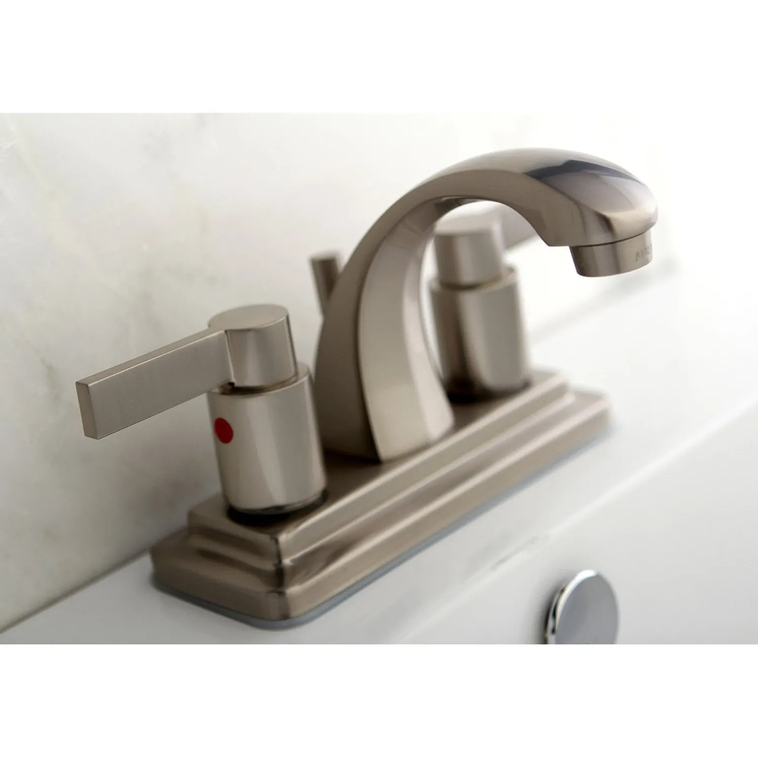 New NuvoFusion 4-Inch Centerset 2-Handle Bathroom Faucet 4" Center Set