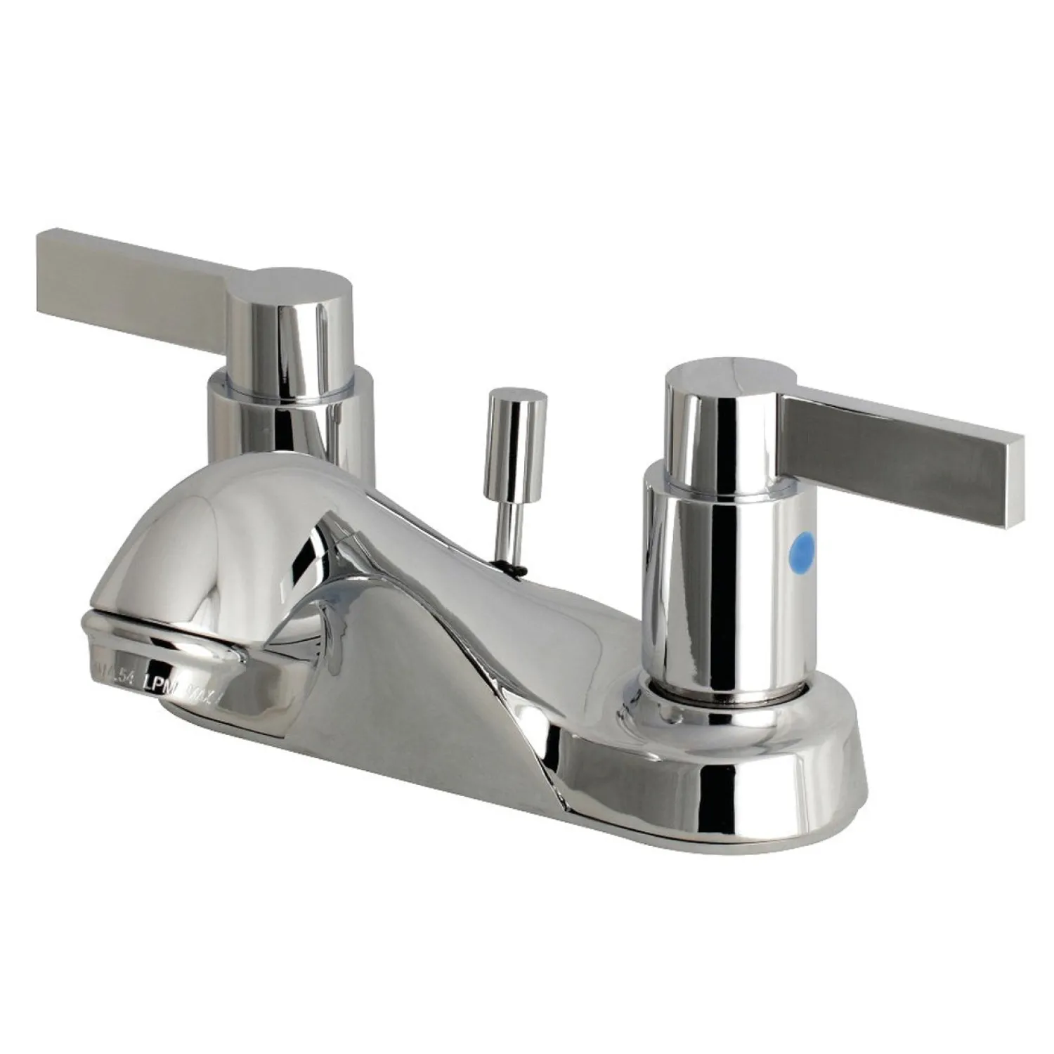 New NuvoFusion 4-Inch Centerset Deck Mount Bathroom Faucet 4" Center Set