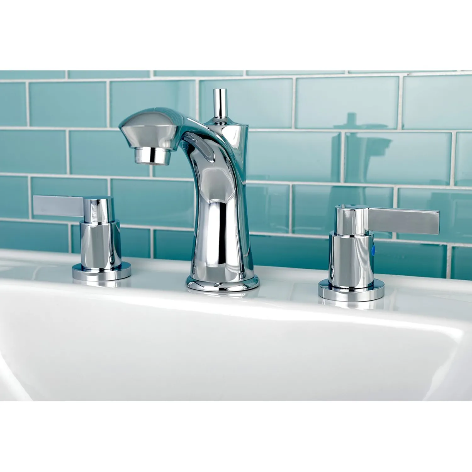 Sale NuvoFusion 8-Inch Widespread Bathroom Faucet 8" Widespread