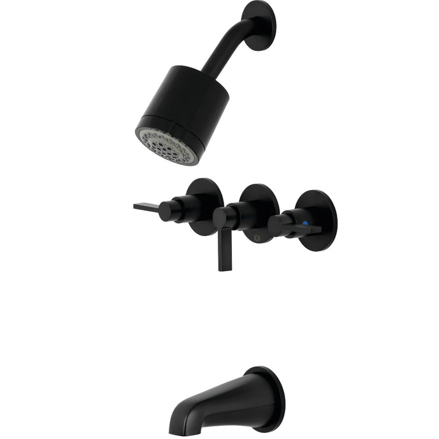 Discount NuvoFusion Three-Handle Tub and Shower Faucet Tub & Shower Sets|Tub Faucets