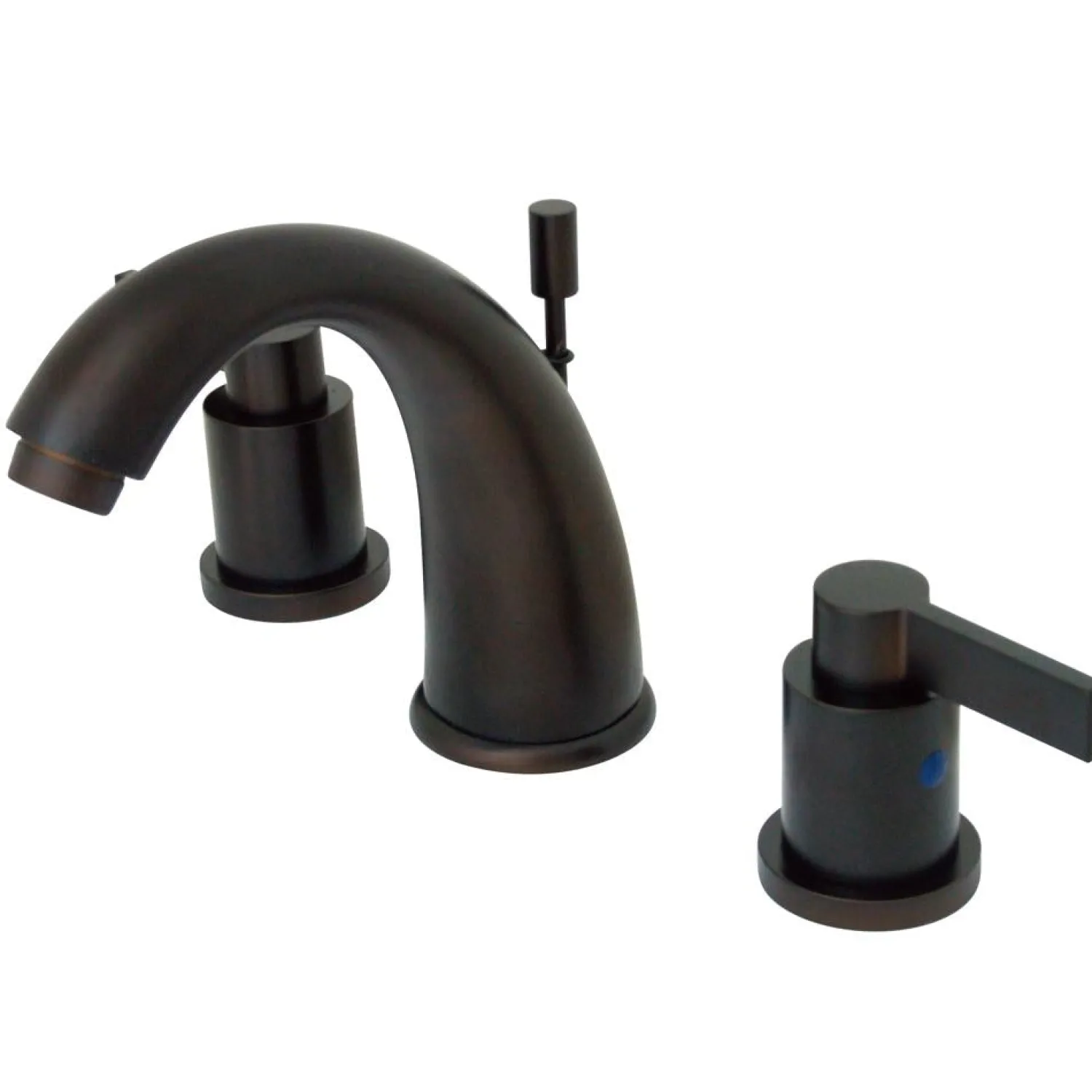 Discount NuvoFusion 8" to 16" Widespread Double Handle Lavatory Faucet with Brass Pop-up 8" Widespread