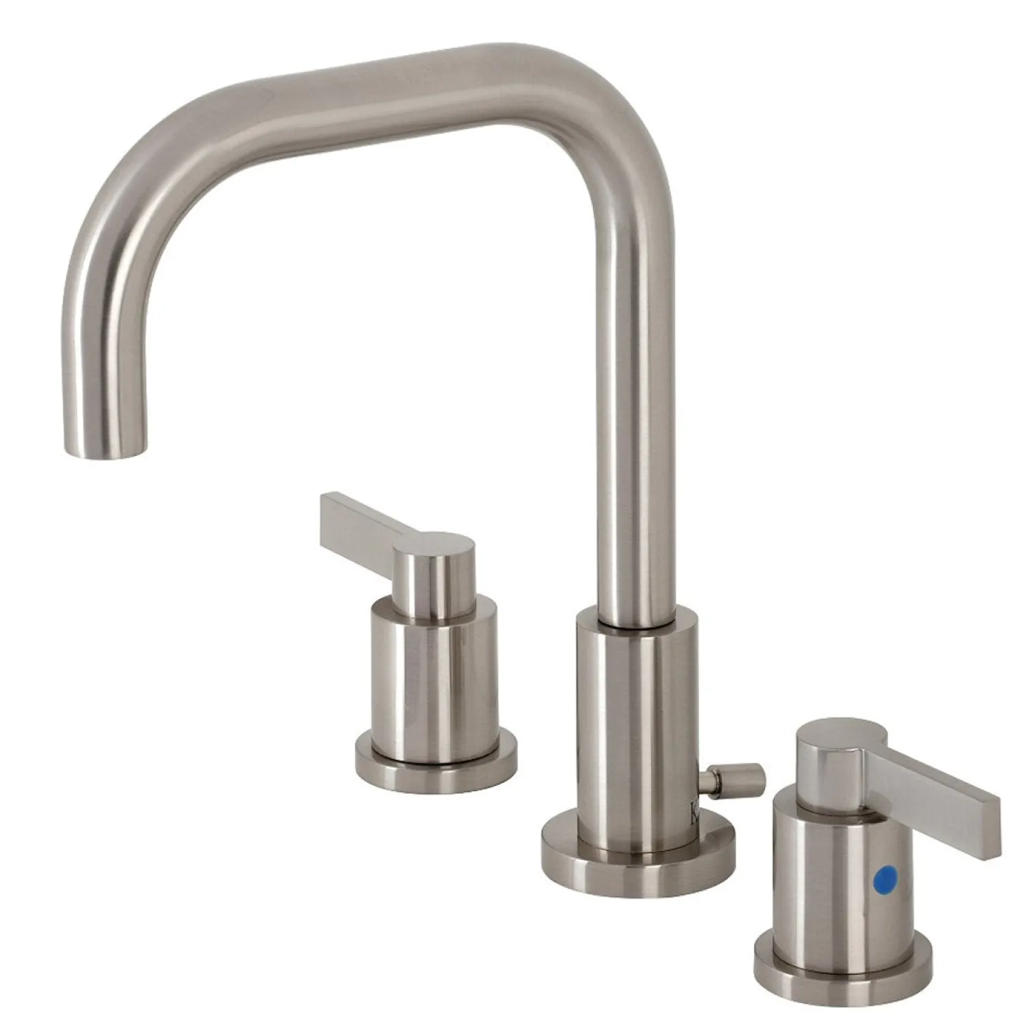 Outlet NuvoFusion Widespread Bathroom Faucet with Brass Pop-Up 8" Widespread