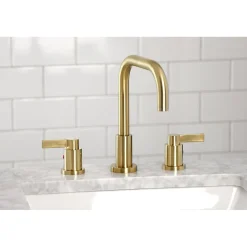 Outlet NuvoFusion Widespread Bathroom Faucet with Brass Pop-Up 8