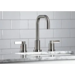 Outlet NuvoFusion Widespread Bathroom Faucet with Brass Pop-Up 8