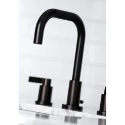 Outlet NuvoFusion Widespread Bathroom Faucet with Brass Pop-Up 8