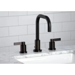 Outlet NuvoFusion Widespread Bathroom Faucet with Brass Pop-Up 8