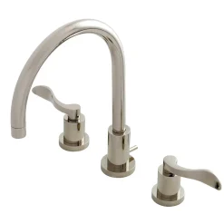 Hot NuWave Deck Mount 8-Inch Widespread Bathroom Faucet 8" Widespread