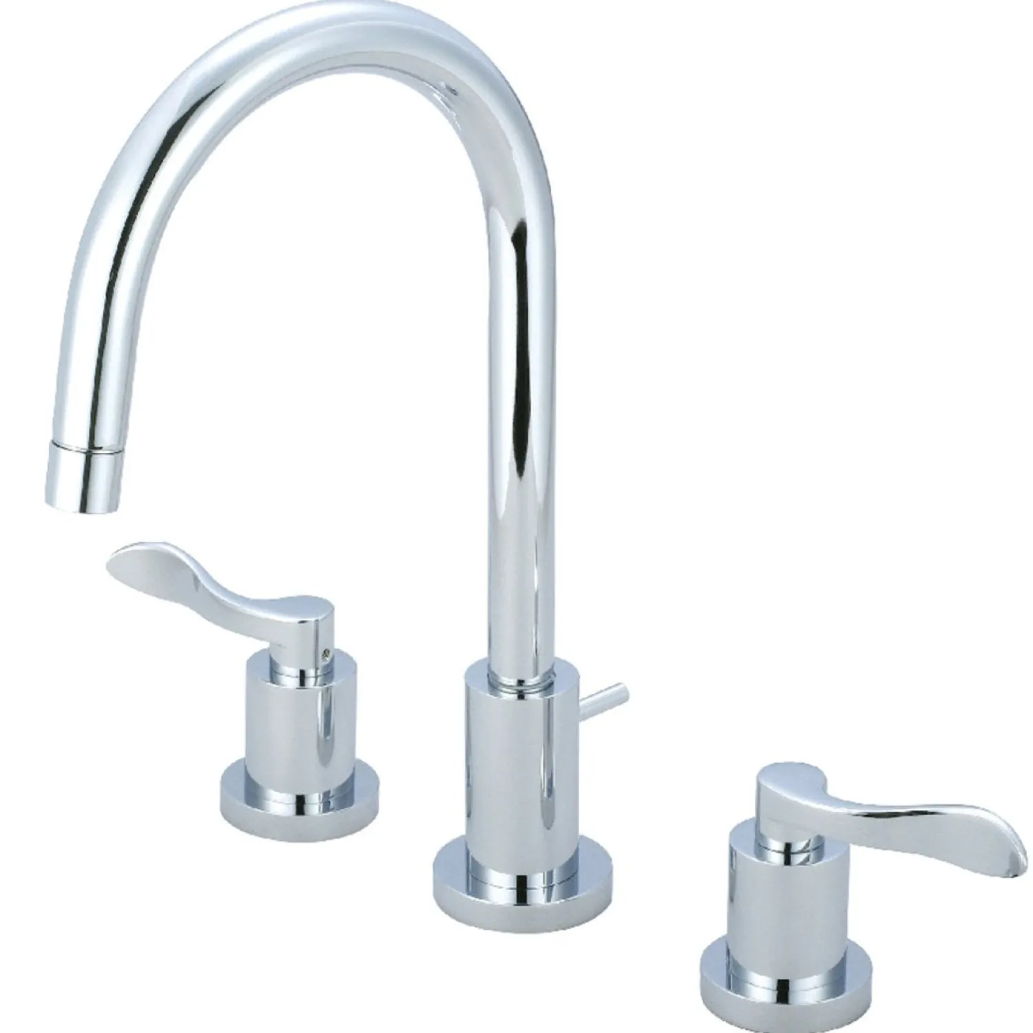 Hot NuWave Deck Mount 8-Inch Widespread Bathroom Faucet 8" Widespread