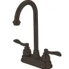New NuWave French 4" Centerset Bar Faucet Bar Faucets