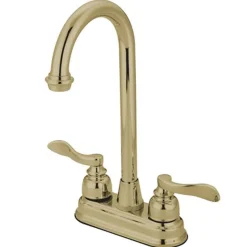 New NuWave French 4" Centerset Bar Faucet Bar Faucets