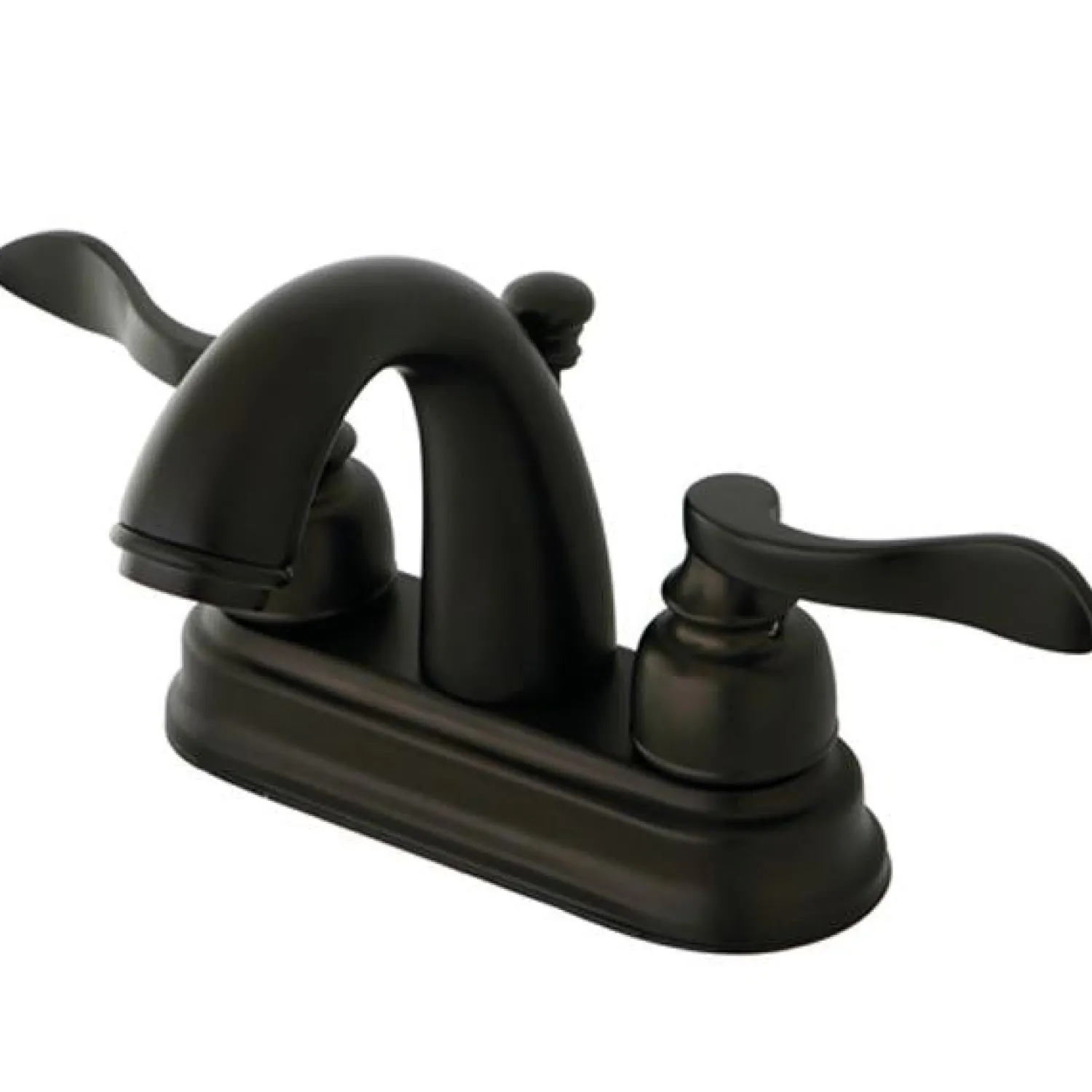 Clearance NuWave French 4" Centerset Lavatory Faucet with ABS/Brass Pop-up 4" Center Set