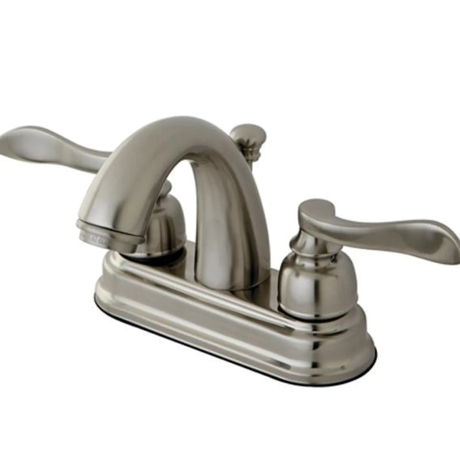 Clearance NuWave French 4" Centerset Lavatory Faucet with ABS/Brass Pop-up 4" Center Set