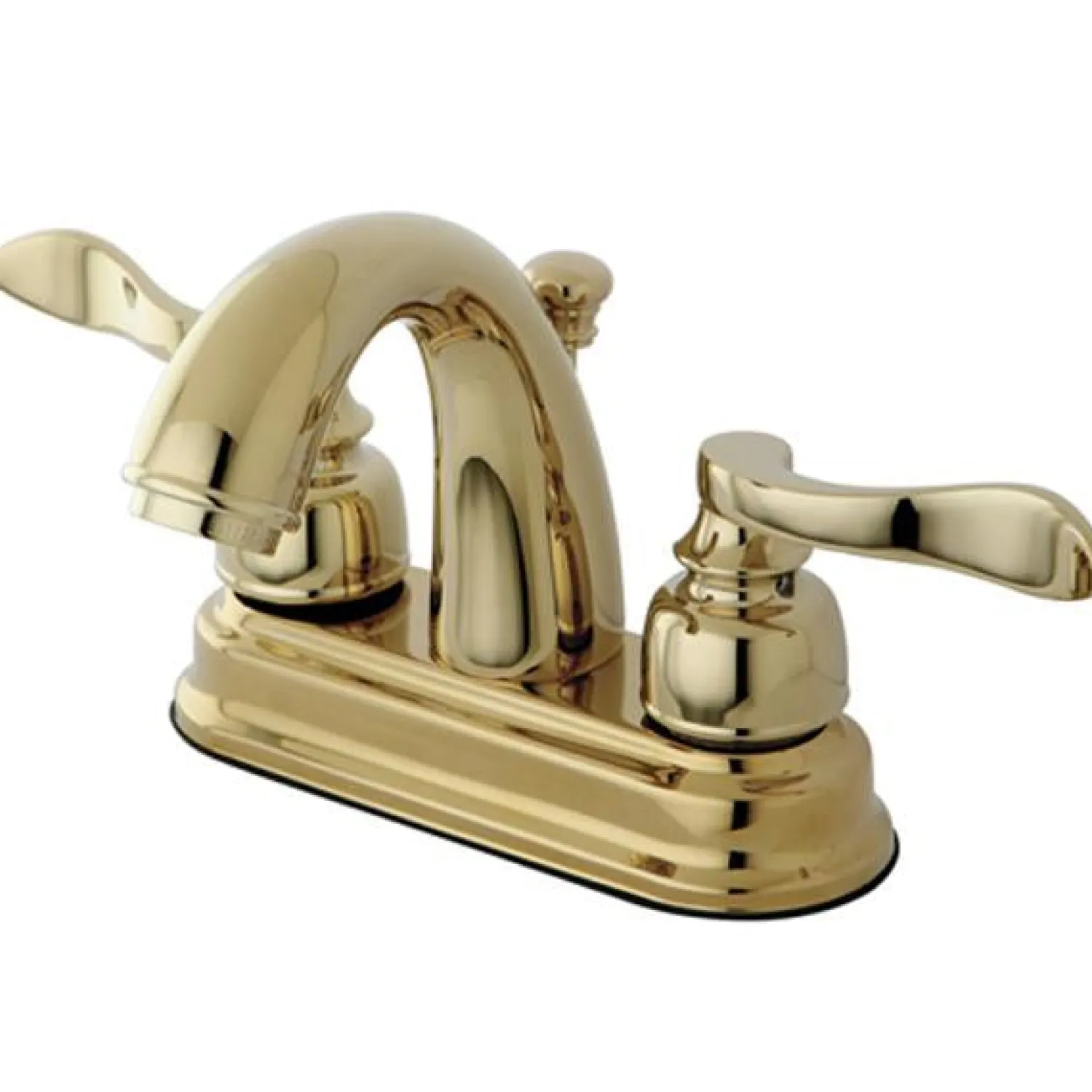 Clearance NuWave French 4" Centerset Lavatory Faucet with ABS/Brass Pop-up 4" Center Set