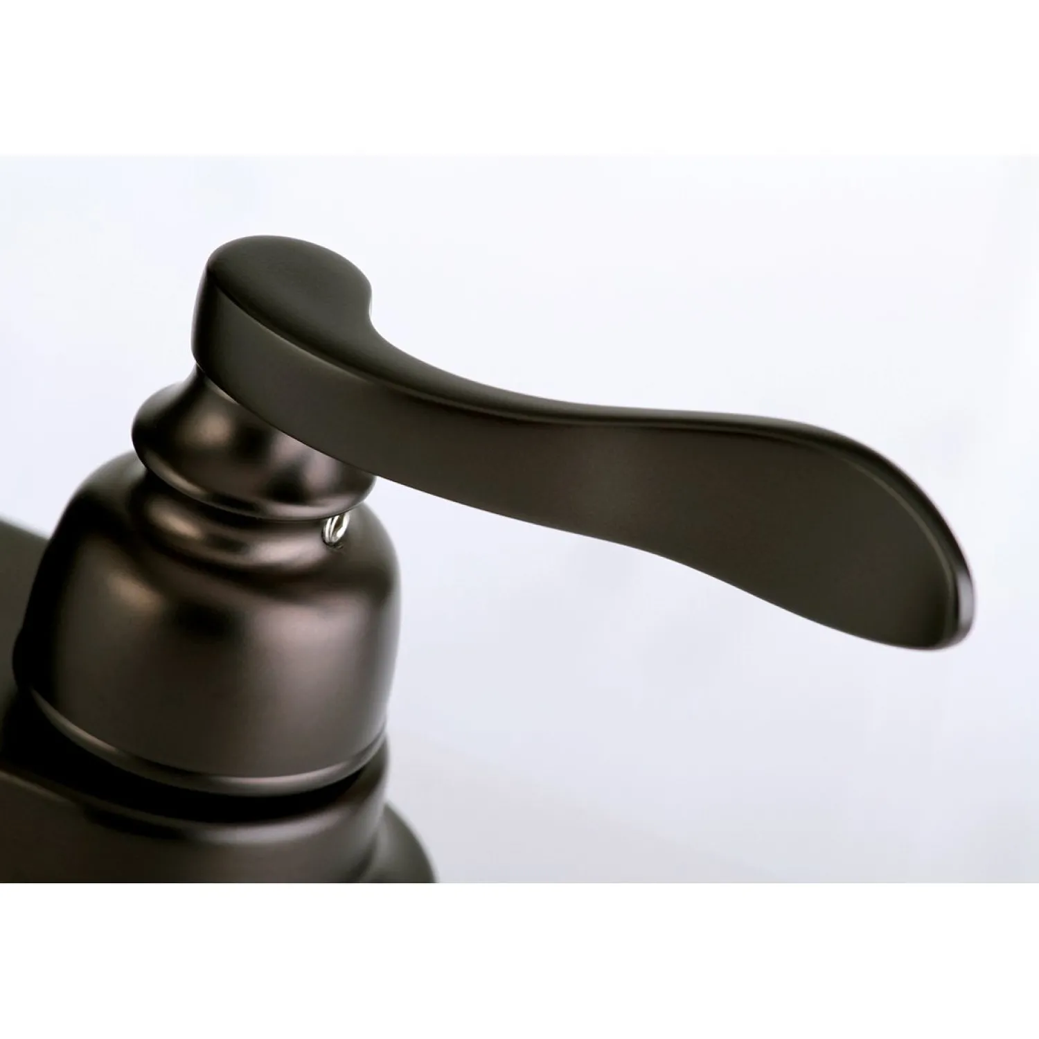 NuWave French Deck Mount 4" Centerset Bathroom Faucet 4" Center Set