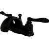 New NuWave French 2-Handle 4-Inch Centerset Bathroom Faucet 4" Center Set