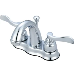 Best NuWave French 4-Inch Centerset 2-Handle Bathroom Faucet 4" Center Set