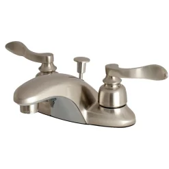 Sale NuWave French 4" Centerset Deck Mount Bathroom Faucet 4" Center Set