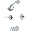 Clearance Nuwave French Two Handle Tub and Shower Faucet Tub & Shower Sets