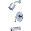 Online NuWave French Tub and Shower Faucet with Single Handle Tub & Shower Sets