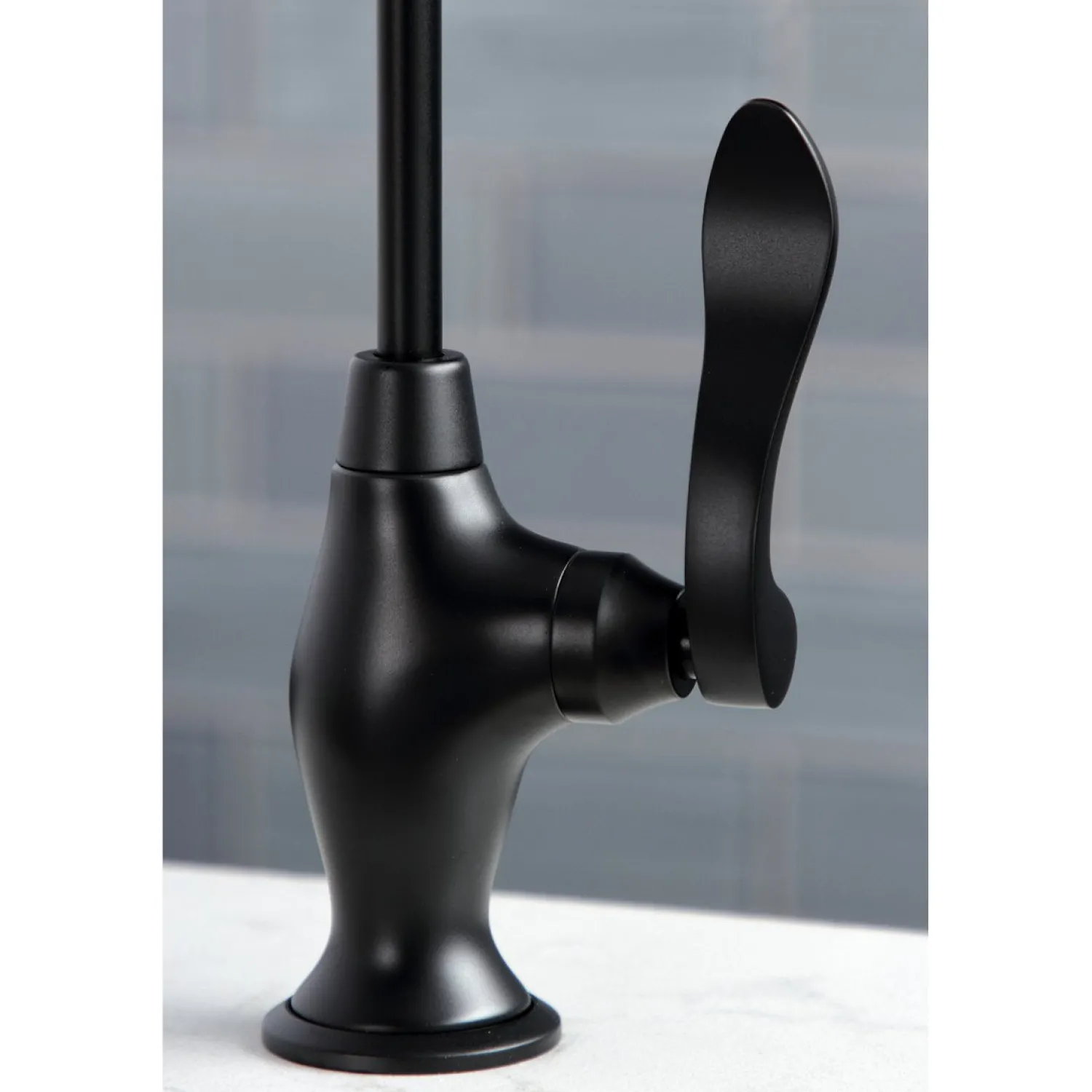 Best NuWave French Single Handle Water Filtration Faucet Single Hole