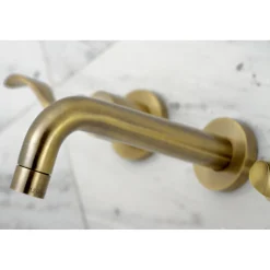 Online NuWave 2-Handle Wall Mount Bathroom Faucet Wall Mount
