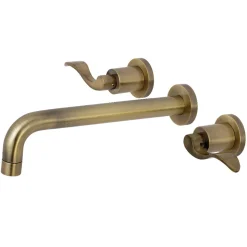 Hot NuWave 2-Handle Wall Mount Roman Tub Faucet Tub Faucets