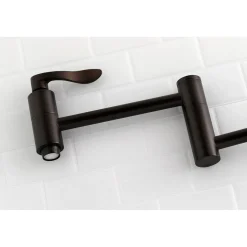 Sale NuWave Wall Mount Pot Filler Kitchen Faucet Wall Mounted Kitchen Faucets|Single Hole