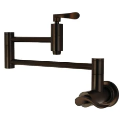 Sale NuWave Wall Mount Pot Filler Kitchen Faucet Wall Mounted Kitchen Faucets|Single Hole