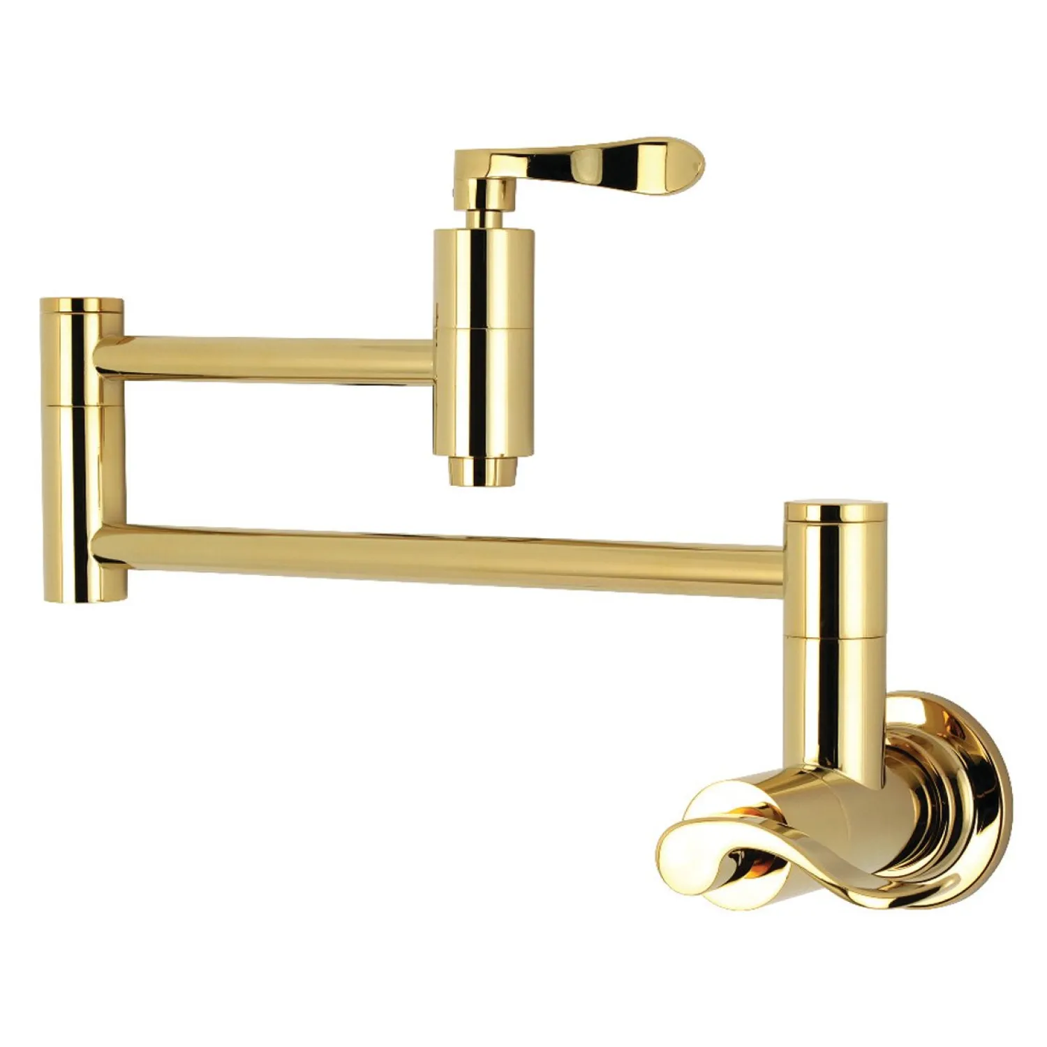 Sale NuWave Wall Mount Pot Filler Kitchen Faucet Wall Mounted Kitchen Faucets|Single Hole