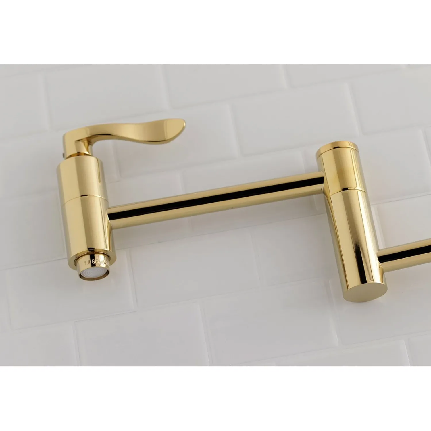 Sale NuWave Wall Mount Pot Filler Kitchen Faucet Wall Mounted Kitchen Faucets|Single Hole