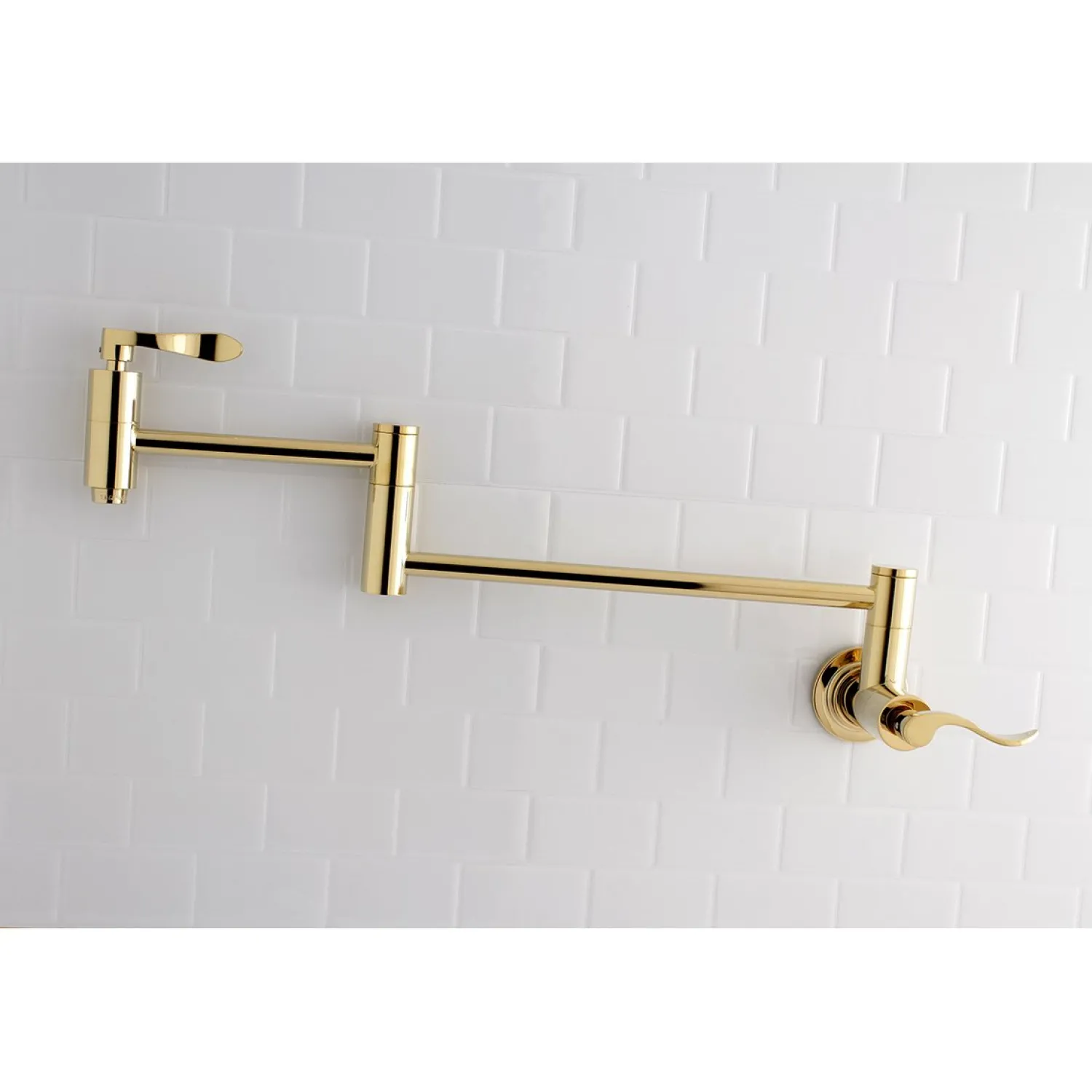 Sale NuWave Wall Mount Pot Filler Kitchen Faucet Wall Mounted Kitchen Faucets|Single Hole