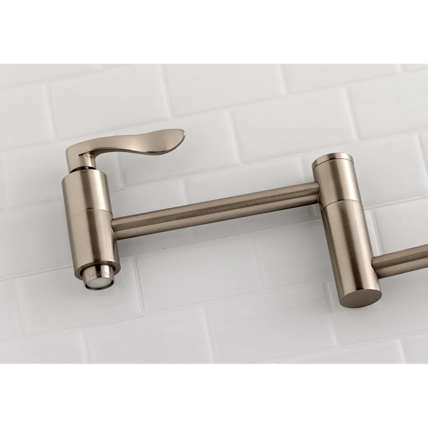 Sale NuWave Wall Mount Pot Filler Kitchen Faucet Wall Mounted Kitchen Faucets|Single Hole