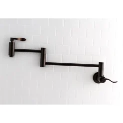 Sale NuWave Wall Mount Pot Filler Kitchen Faucet Wall Mounted Kitchen Faucets|Single Hole