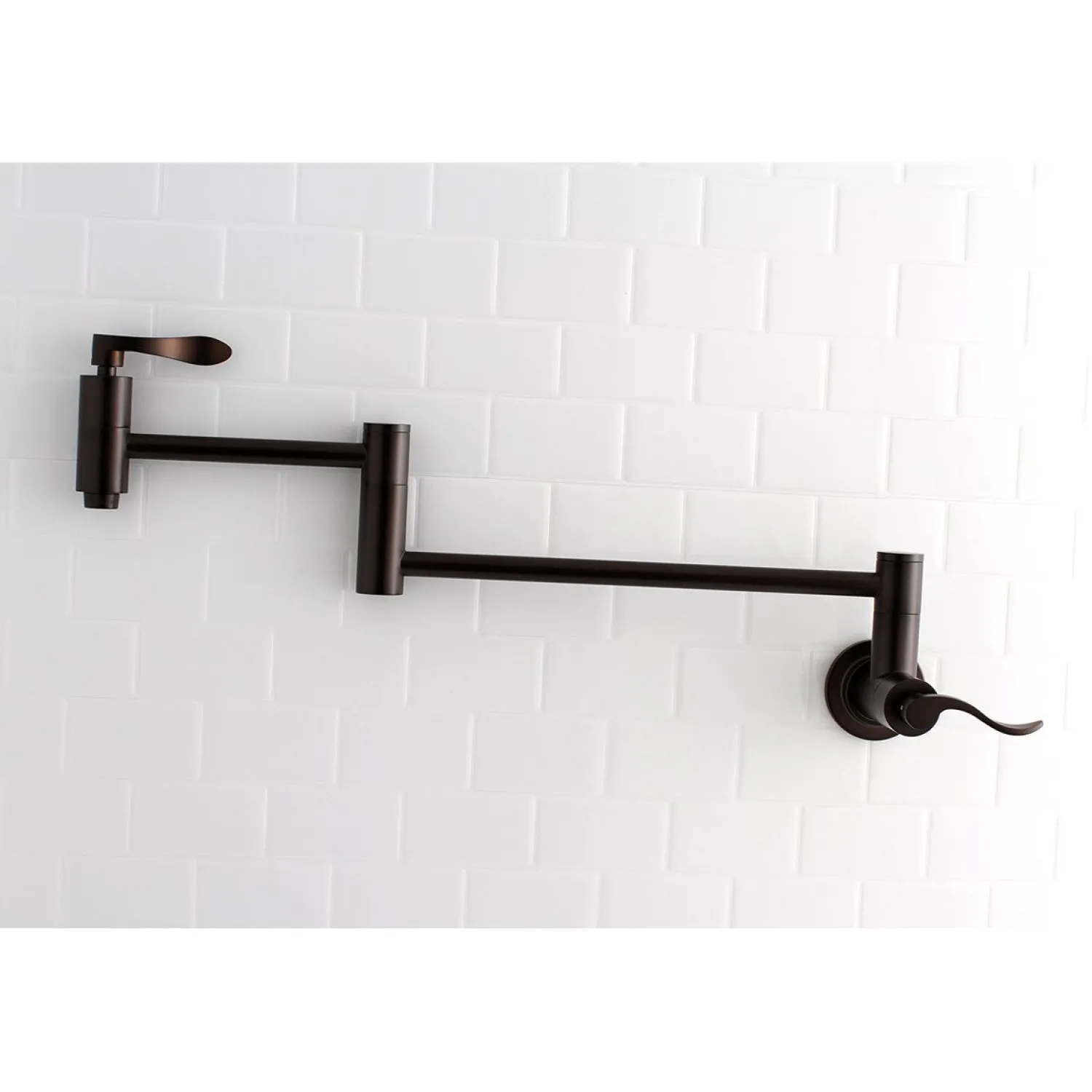Sale NuWave Wall Mount Pot Filler Kitchen Faucet Wall Mounted Kitchen Faucets|Single Hole