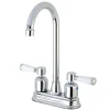 Sale Paris 4" Centerset High-Arch Spout Bar Faucet Bar Faucets