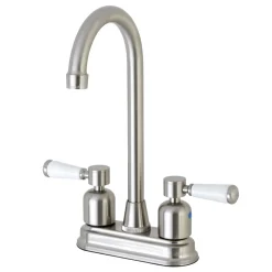 Sale Paris 4" Centerset High-Arch Spout Bar Faucet Bar Faucets