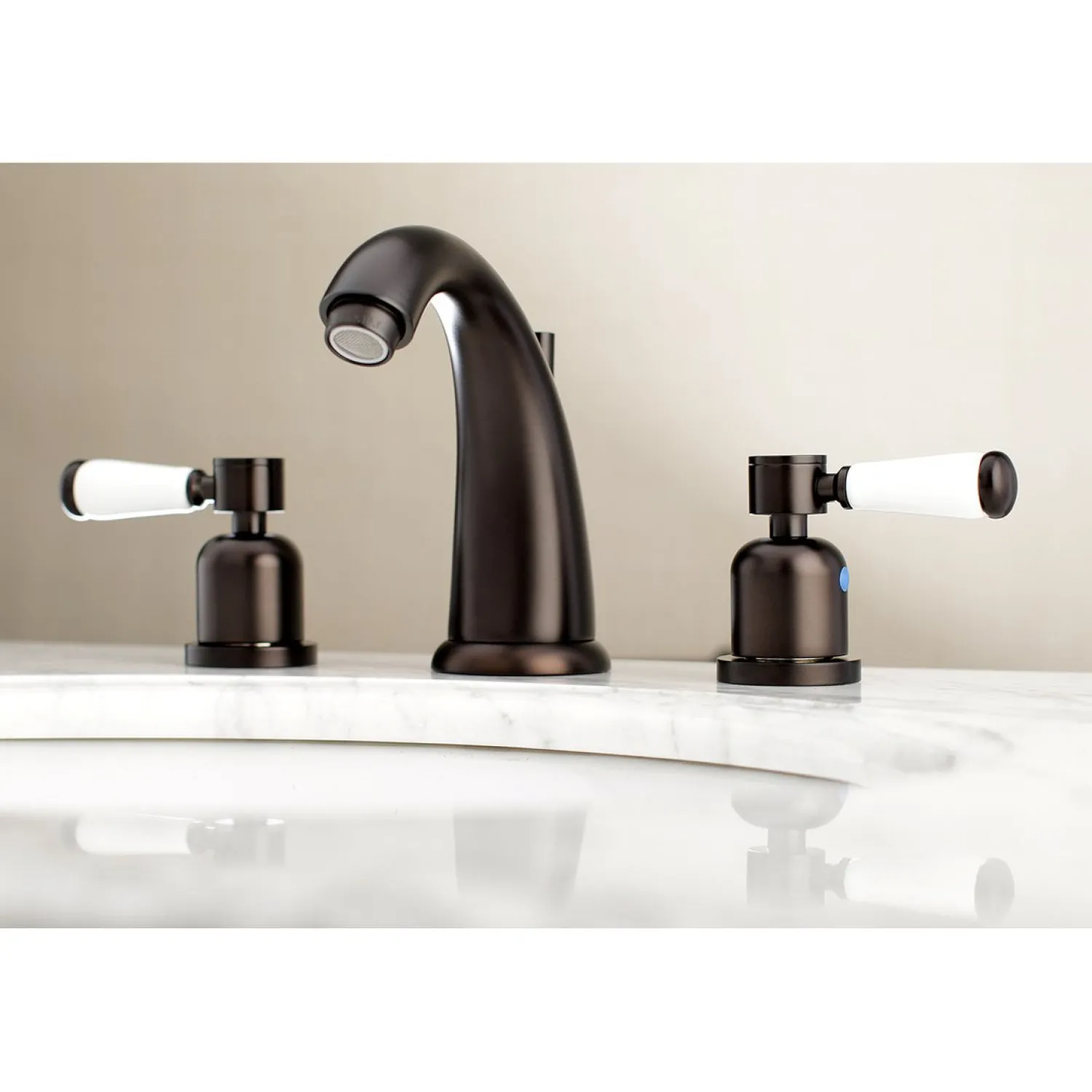 New Paris Deck Mount 8" Widespread Bathroom Faucet 8" Widespread