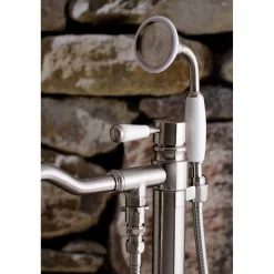 Paris Freestanding Tub Faucet with Hand Shower and Single Handle Free Standing Tub Fillers|Tub Faucets