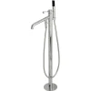 Hot Paris Single Hole Single Handle Freestanding Tub Faucet with Hand Shower Free Standing Tub Fillers|Tub Faucets
