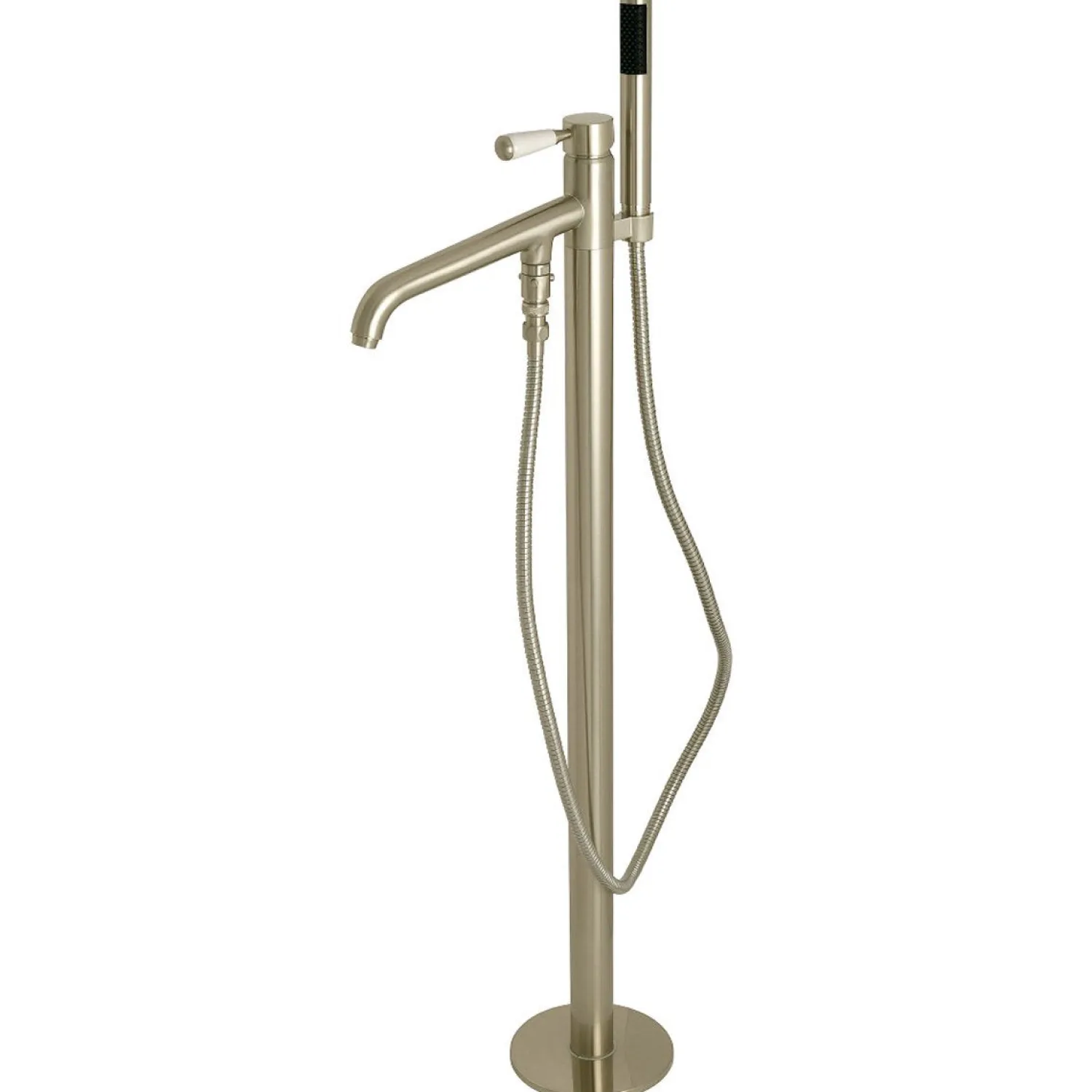 Hot Paris Single Hole Single Handle Freestanding Tub Faucet with Hand Shower Free Standing Tub Fillers|Tub Faucets