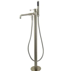 Hot Paris Single Handle Freestanding Tub Faucet with Hand Shower Free Standing Tub Fillers|Tub Faucets