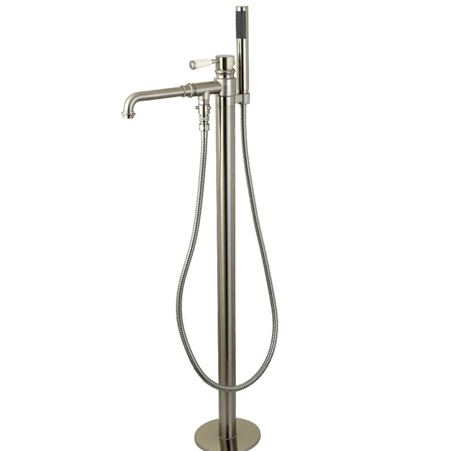 Hot Paris Single Handle Freestanding Tub Faucet with Hand Shower Free Standing Tub Fillers|Tub Faucets