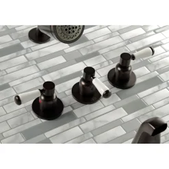 Clearance Paris Three-Handle Tub and Shower Faucet Tub & Shower Sets|Tub Faucets